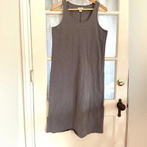 UpWest Grey Tank Dress Cotton size small